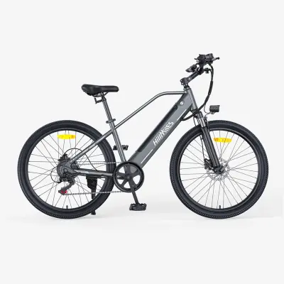 Hillmiles MileTrail 26" električno kolo, 36V 13Ah baterija, polno vzmetenje, sivo