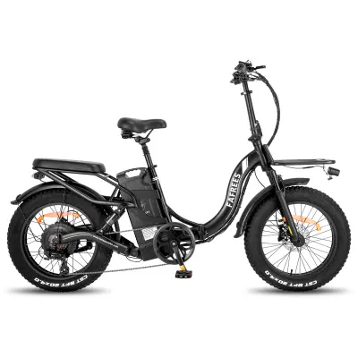Potovalno električno kolo Fafrees F20 X-Max, 48V 30Ah Samsung baterija, trojno vzmetenje, črna