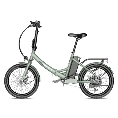 Mestno električno kolo FAFREES F20 Light, 20", 36V 20 Ah odstranljiva baterija, mint zelena