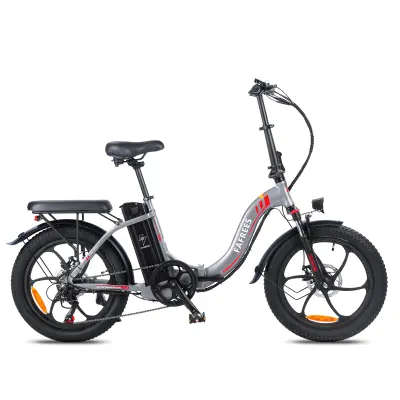 Zložljivo električno kolo FFREES F20, 36V 18Ah odstranljiva baterija, siva