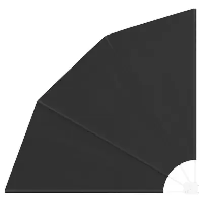 vidaXL Zaslon za zasebnost na balkonu Antracit 140 x 140 cm Poliester