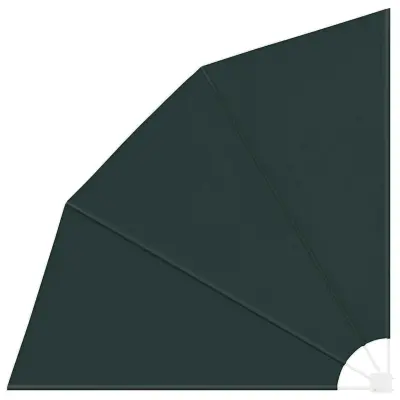 vidaXL Zaslon za zasebnost na balkonu Temno zelena 210 x 210 cm