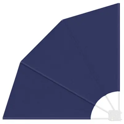 vidaXL Zaslon za zasebnost na balkonu Temno modra 115 x 115 cm