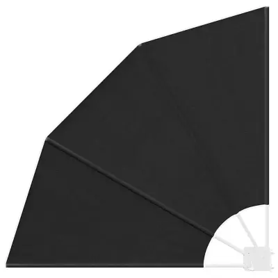 vidaXL Zaslon za zasebnost na balkonu Antracit 115 x 115 cm Poliester