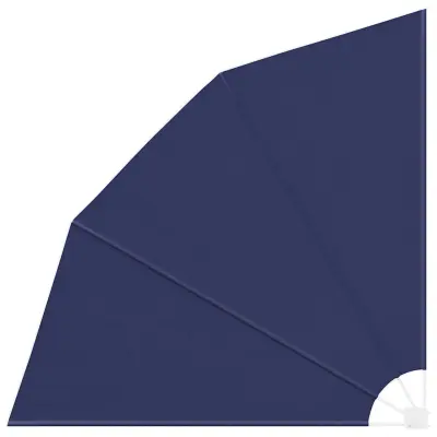 vidaXL Zaslon za zasebnost na balkonu Temno modra 210 x 210 cm