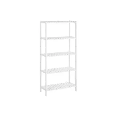 Kopalniška polica 60x26x130 cm bela