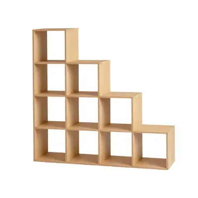 Knjigarna 10 predelkov 29x129,5x129,5 cm Bež