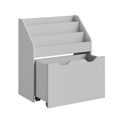 Polica za organizacijo igrač 29,5x62,5x70 cm siva