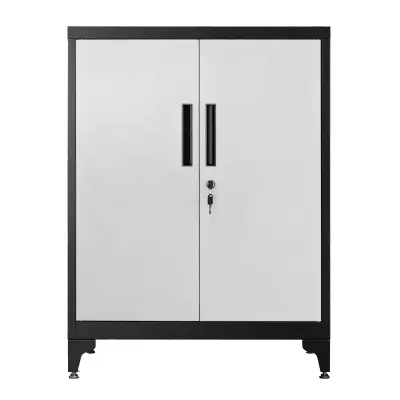 Predalnik za dokumente 40x80x90 cm srebrne barve