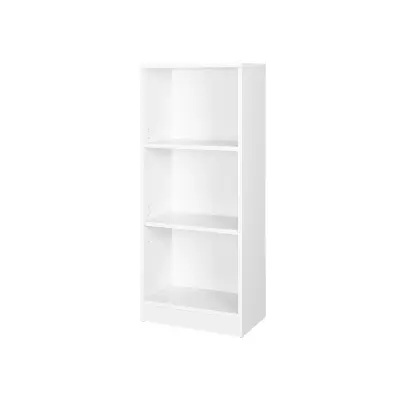 Knjigarna 3 police 40x93x24 cm Bela