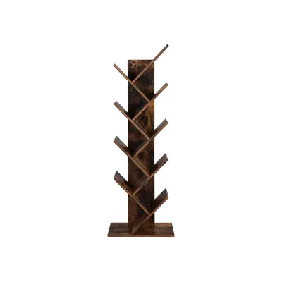 Knjižna omara 50x25x141,5 cm rjava