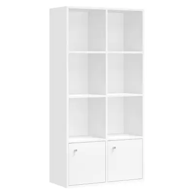 Knjizna omara 29x65,8x130 cm Bela