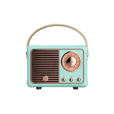Bluetooth 5.0 3W RMS zvočnik Model Auteuil z ročajem za prenašanje, Modra