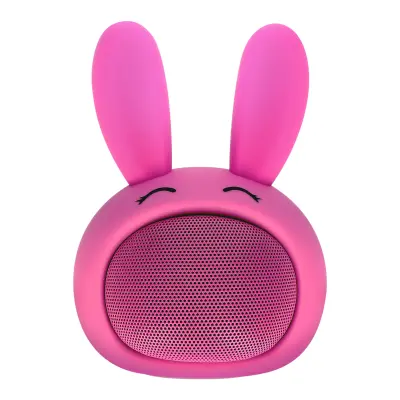 3W Bluetooth lučka zvočnik, Moxie Mini Boom Light - Pink Rabbit