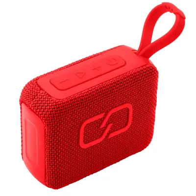 Ledwood, Prenosni Bluetooth zvočnik 5.3 5W model XS40, vodoodporen IPX4, avtonomija 16H, Rdeča