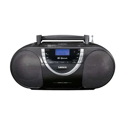 Lenco, Boombox DAB+/FM radio s CD-predvajalnikom in Bluetooth, Črna