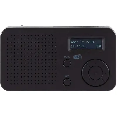 Imperial, Prenosni radio DAB+/FM z Bluetooth in osvetljenim LCD-zaslonom DABMAN 17, Črna