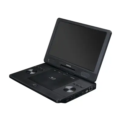 Lenco, Prenosni 11.5" Blu-ray/DVD predvajalnik HDMI in SD vhodi, Črna