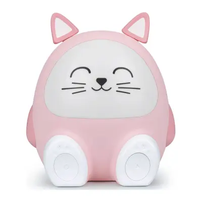 BigBen, Svetleči zvočniški sistem Bluetooth Cat model, Roza