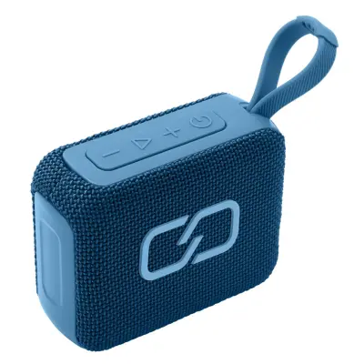 Ledwood, Bluetooth zvočnik 5W, vodoodporen IPX4, z avtonomijo 16h in funkcijo TWS, Modra
