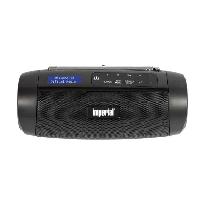 Imperial, Brezžični zvočnik Bluetooth/DAB+/FM IPX5 Model Dabman Go Compact, Črna