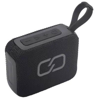 Ledwood, Prenosni Bluetooth zvočnik 5.3 5W, model XS40, vodoodporen IPX4, avtonomija 16H, Črna