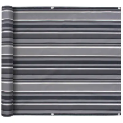 vidaXL Zunanji dežnik večbarvno 400 x 90 cm oxford