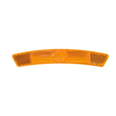 Odsevnik za kolesarske špice (varnostna lučka za kolo) Yellow