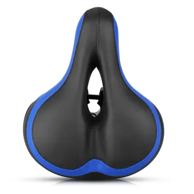 Širok sedež za kolo, ki absorbira udarce Blue