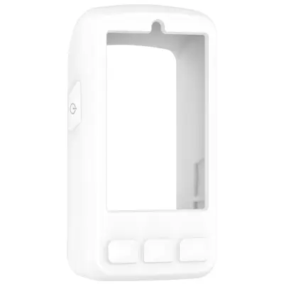 Kompatibilen silikonski ovitek za Wahoo ELEMNT BOLT V3 in BOLT3 White