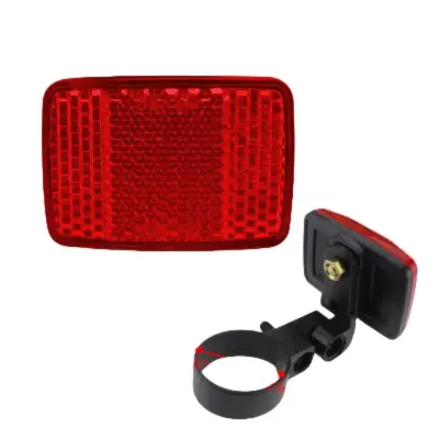 Odblask za kolo za boljšo vidljivost Red