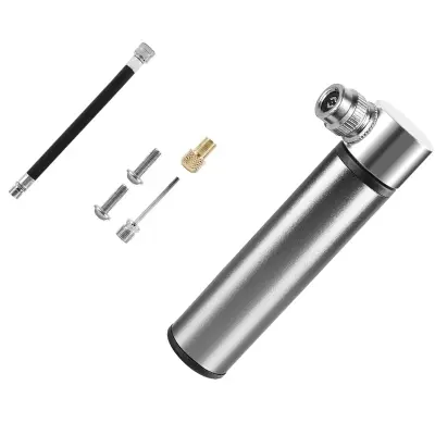Mini tlačilka za kolo iz aluminijeve zlitine Silver