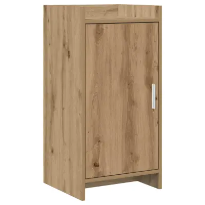 vidaXL Strani šal Artisan hrast 40 x 36 x 80 cm Inženirski les
