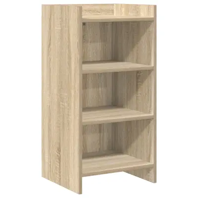 vidaXL Strani šal Sonoma hrast 40 x 36 x 80 cm Inženirski les