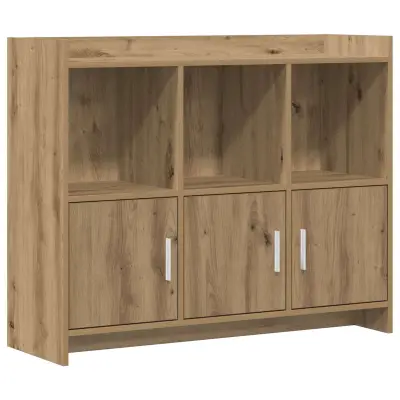 vidaXL Strani šal Artisan hrast 98,5 x 33 x 80 cm Inženirski les