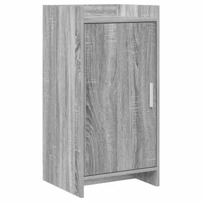 vidaXL Strani šal Siva Sonoma 40 x 36 x 80 cm Inženirski les