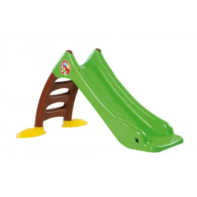 424 otroški tobogan (120cm) zelen s proklopom za vodo
