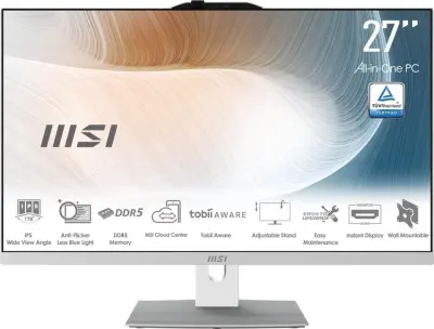 Obnovljeno - kot novo - Computer MSI Modern Am272 / Core 7 / RAM 16 GB / SSD Drive