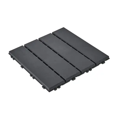 Podlaga Modulna Sestavljanje Barva Črna 30.5x30.5x2cm SDA15-HG
