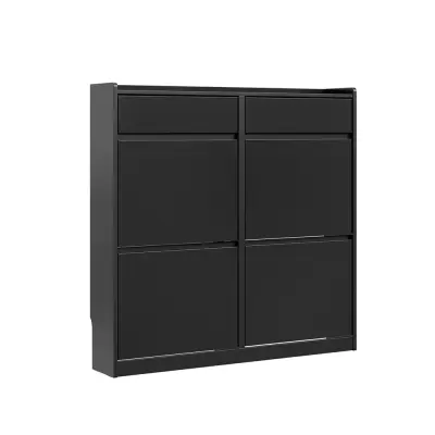 Omarica Čevlji Shranjevanje Barva Črna 98x19x95cm FSR169-SCH