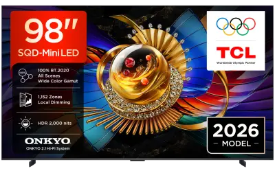 Televizor TCL 98 Premium SQD-Mini LED TV 98Q7D Pro
