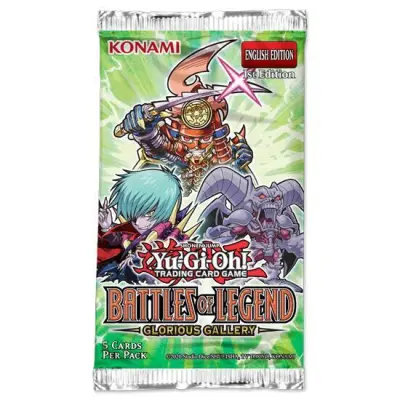 Yugioh KarteBattles of Legend: Glorious Gallery Booster