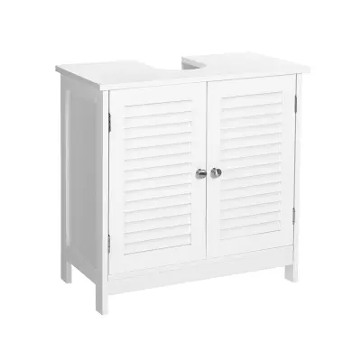 Kopalniška omarica 60x30x60 cm bela