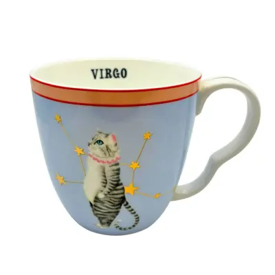 Lonček mug Zodiac 450ml / Virgo-Devica / porcelan