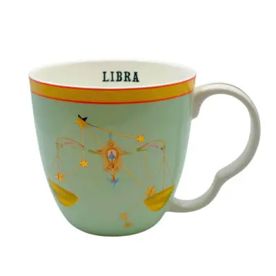 Lonček mug Zodiac 450ml / Libra-Tehtnica / porcelan