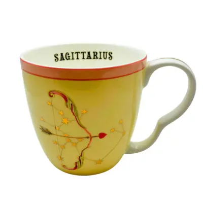 Lonček mug Zodiac 450ml / Sagittarius-Strelec / porcelan