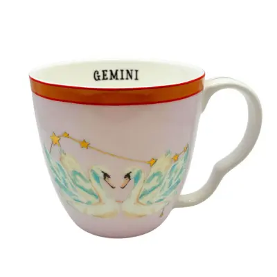 Lonček mug Zodiac 450ml / Gemini-Dvojčka / porcelan