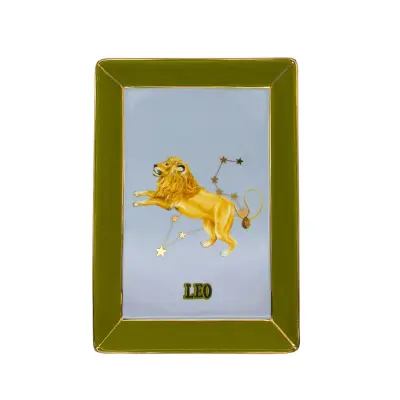 Servirni krožnik Zodiac 16,5x12cm / Leo-Lev / porcelan