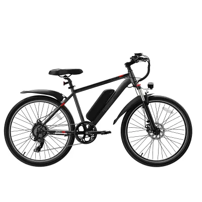 Električno kolo 26" Headeer BK900 – 48V 15,6Ah baterija, mestni commuter, črno