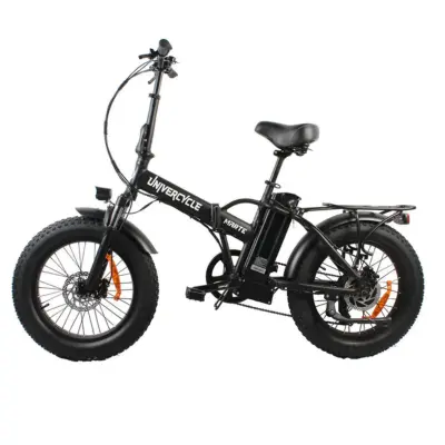 Zložljivo električno kolo UNIVERCYCLE B3, baterija 48 V 12,5 Ah, 20 palca, črna
